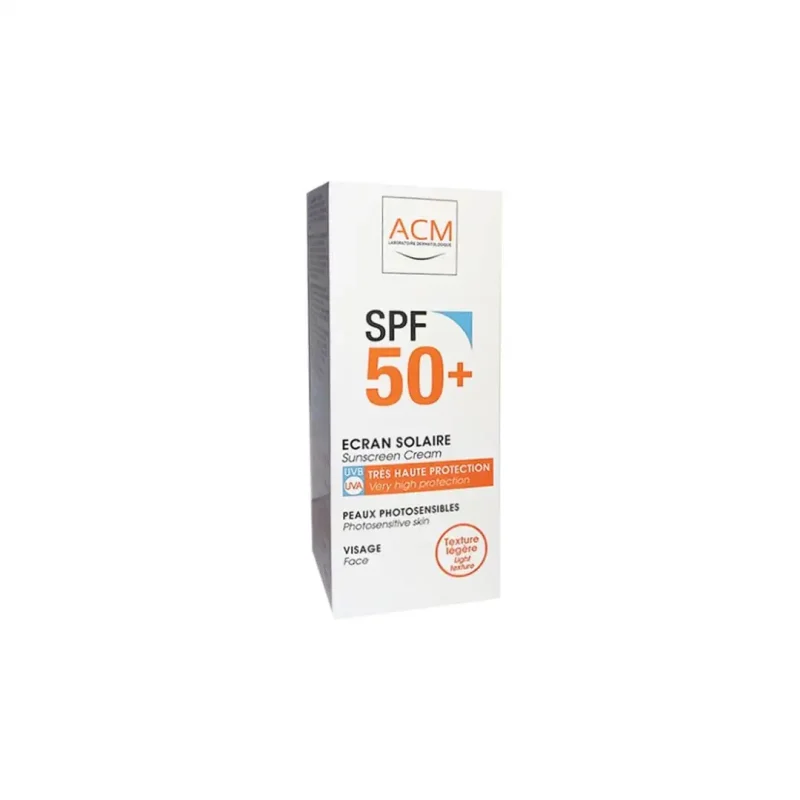 acm ecran solaire spf 50 1 ACM ECRAN SOLAIRE SPF 50+ ACM