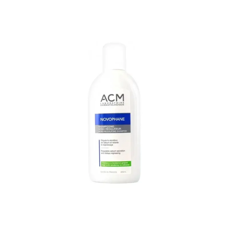 acm novophane shampooing sebo regulateur 200ml 1 ACM NOVOPHANE SHAMPOOING SÉBO-RÉGULATEUR 200ML ACM