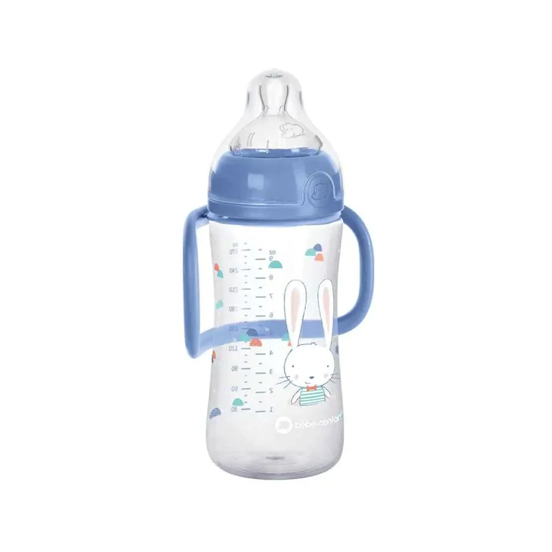 bebe confort biberon pp emotion avec poignees 270 ml bleu 8112 1 BEBE CONFORT – BIBERON PP EMOTION AVEC POIGNEES 270 ML – BLEU 8112 BEBE CONFORT