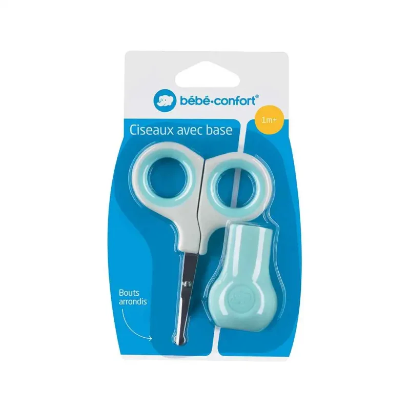 bebe confort ciseaux de securite avec base ww turquois 1 BEBE CONFORT CISEAUX DE SECURITE AVEC BASE – WW TURQUOIS BEBE CONFORT