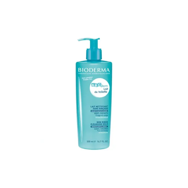 bioderma abcderm lait de toilette 500 ml 1 BIODERMA ABCDERM LAIT DE TOILETTE 500 ML BIODERMA