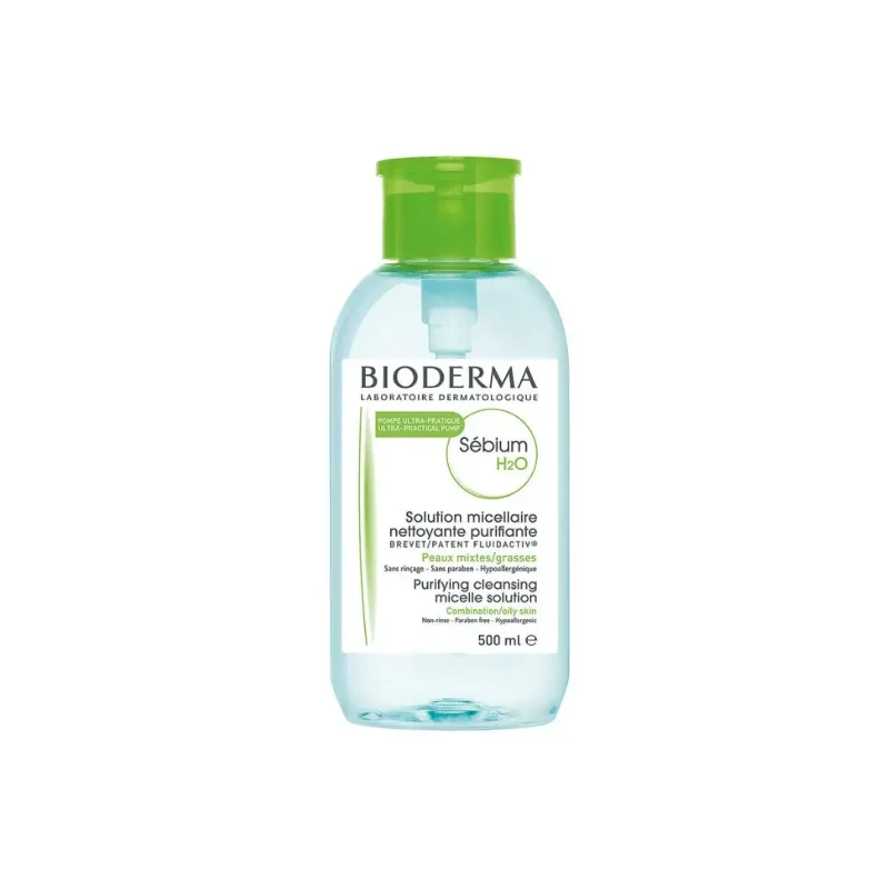 bioderma sebium h2o pompe inversee 500ml 1 BIODERMA – SEBIUM H2O POMPE INVERSEE 500ML BIODERMA