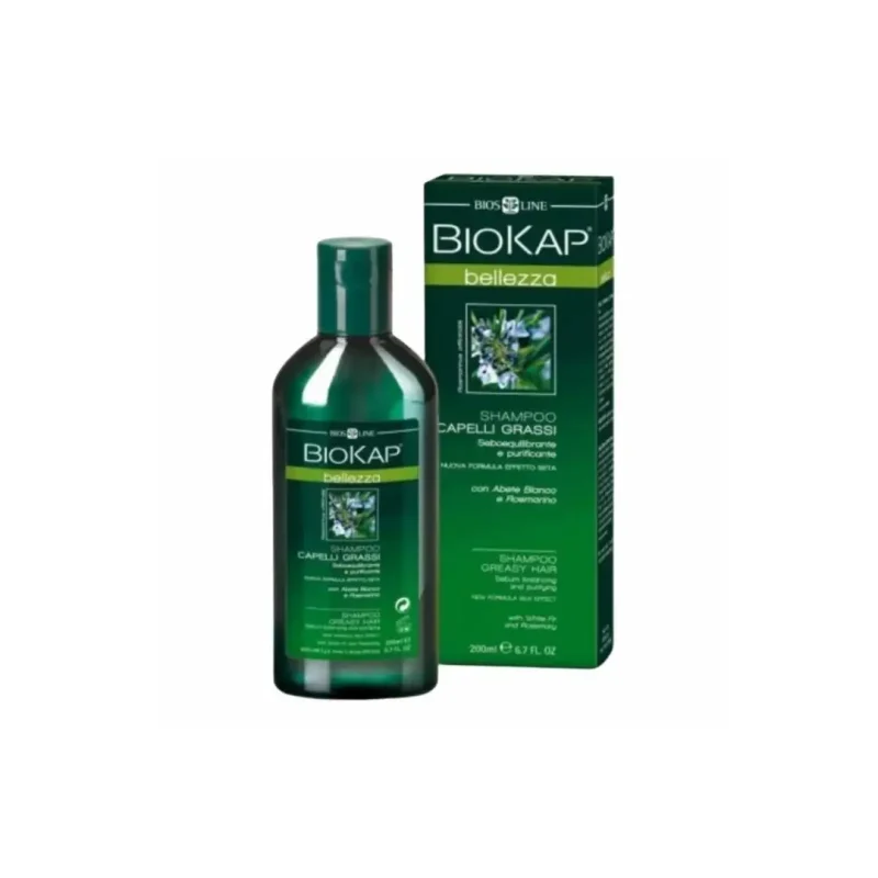 biokap bellezza shampooing cheveux gras 200ml 1 BIOKAP BELLEZZA SHAMPOOING CHEVEUX GRAS 200ML BIOKAP