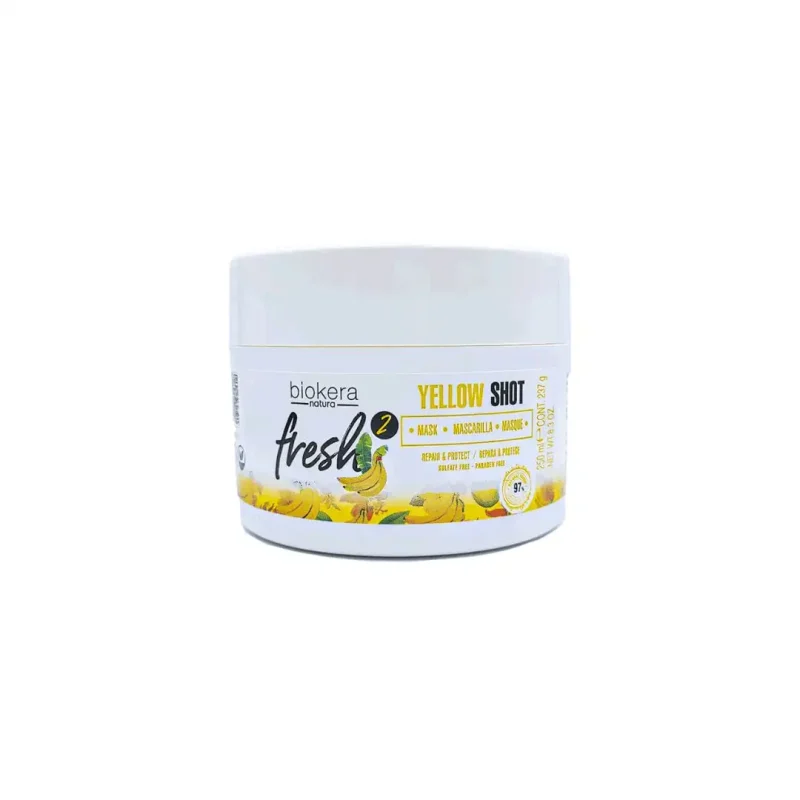 biokera masque fresh yellow shot 250 ml 1 BIOKERA MASQUE FRESH YELLOW SHOT 250 ML BIOKERA