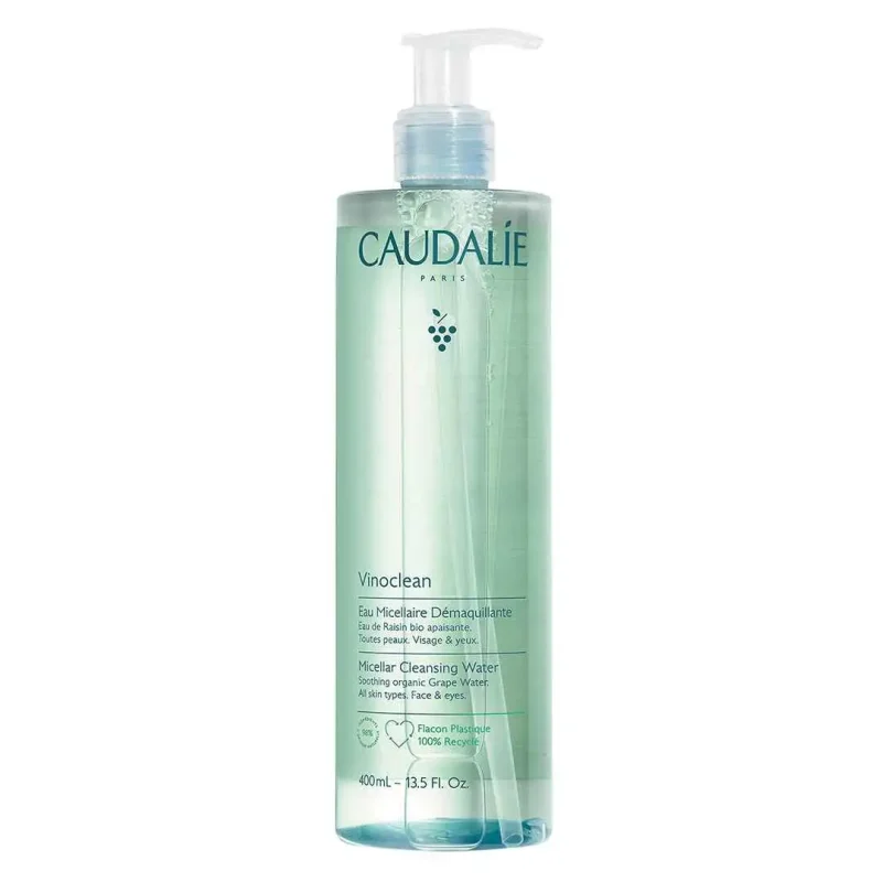 caudalie vinoclean eau micellaire demaquillante 400 ml 1 CAUDALIE – Vinoclean Eau Micellaire Démaquillante – 400 mL CAUDALIE