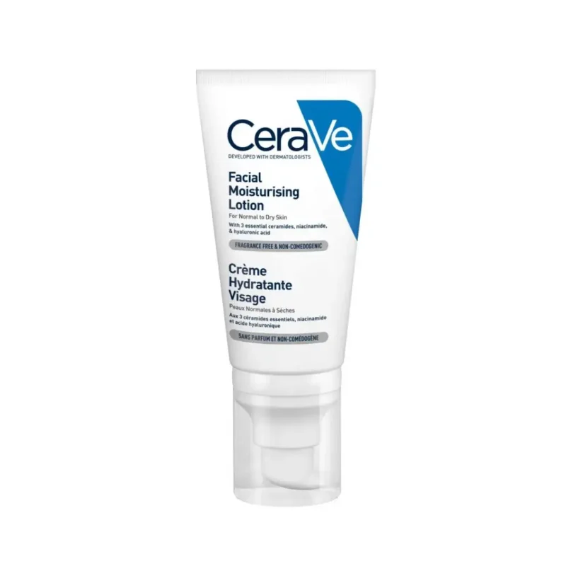 cerave creme hydratante visage peau normale a seche 52ml 1 CeraVe Crème Hydratante Visage Peau Normale à Sèche | 52ml CERAVE