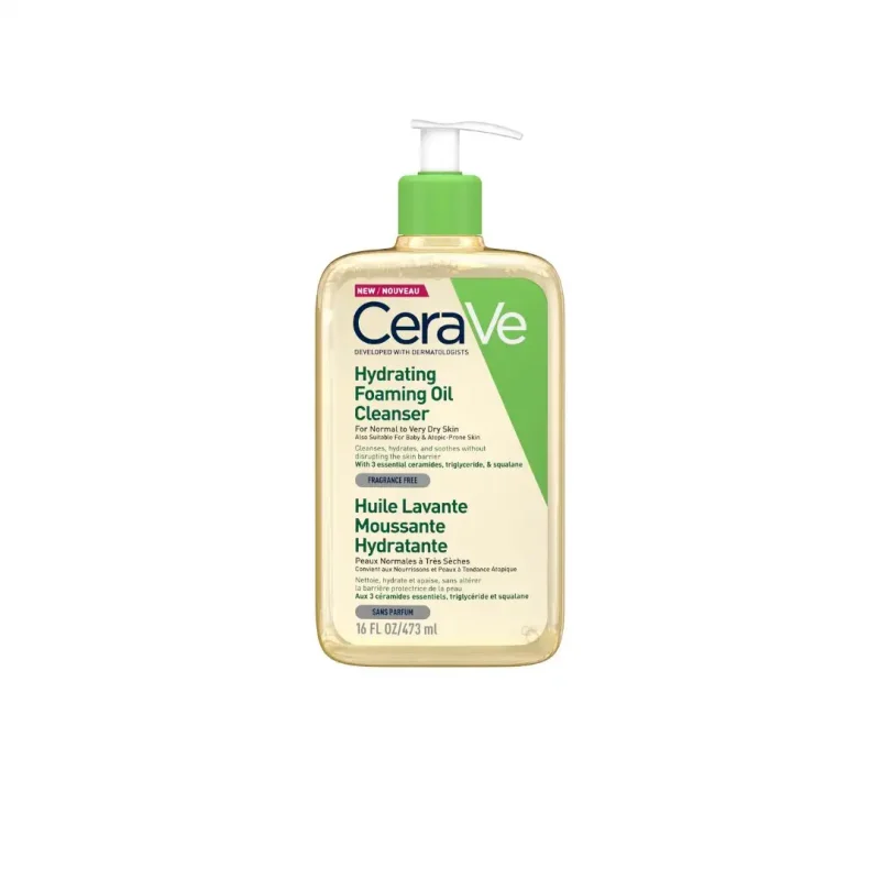 cerave huile lavante moussante hydratante peau tres seche a atopique 473ml 1 CeraVe Huile Lavante Moussante Hydratante Peau Très Sèche à Atopique | 473ml CERAVE