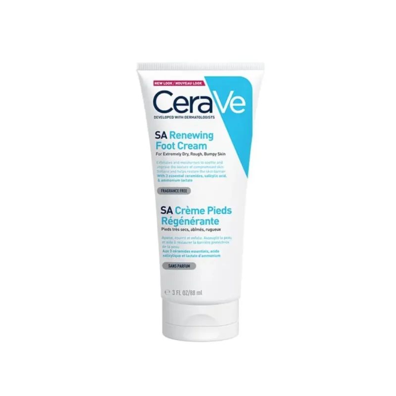 cerave sa creme regenerante pieds tres secs et abimes 88ml 1 CeraVe SA Crème Régénérante Pieds Très Secs et Abîmés | 88ml CERAVE