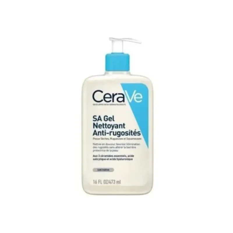 cerave sa gel nettoyant anti rugosites peau seche et rugueuse 473ml 4 1 CeraVe SA Gel Nettoyant Anti-Rugosités |Peau Sèche Et Rugueuse | 473ml CERAVE