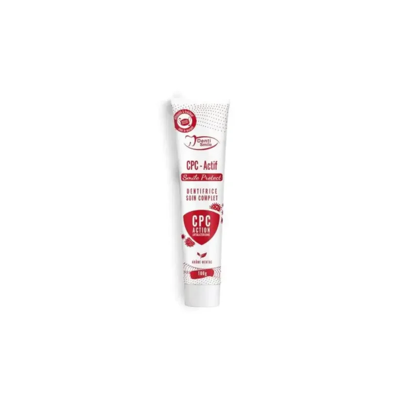 denti smile dentifrice soin complet antibacterienne 100g 1 DENTI SMILE DENTIFRICE SOIN COMPLET ANTIBACTÉRIENNE 100G DENTI SMILE