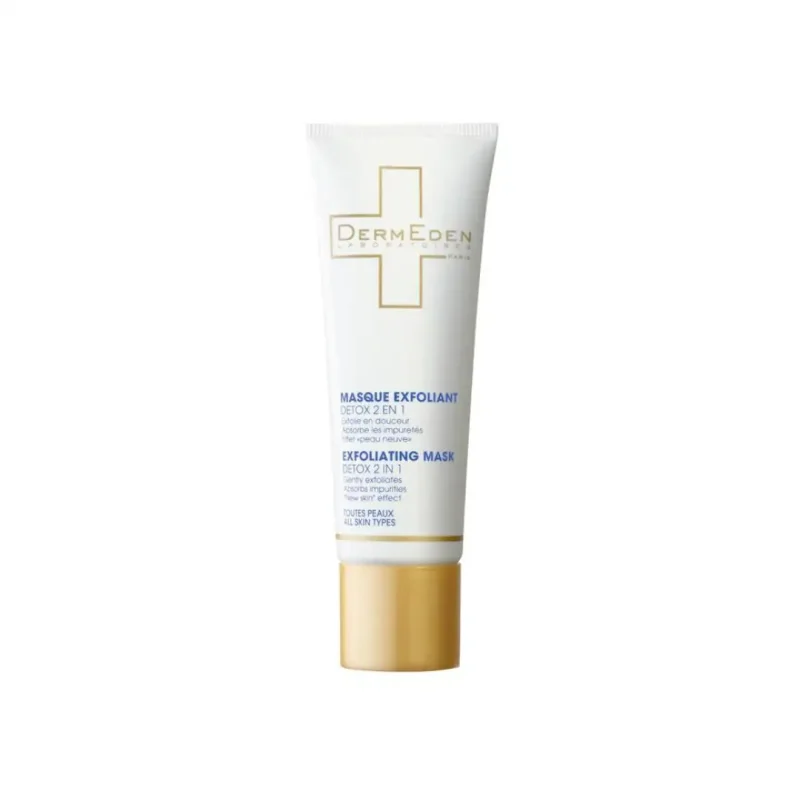 dermeden masque exfoliant detox 1 DERMEDEN MASQUE EXFOLIANT DETOX DERMEDEN