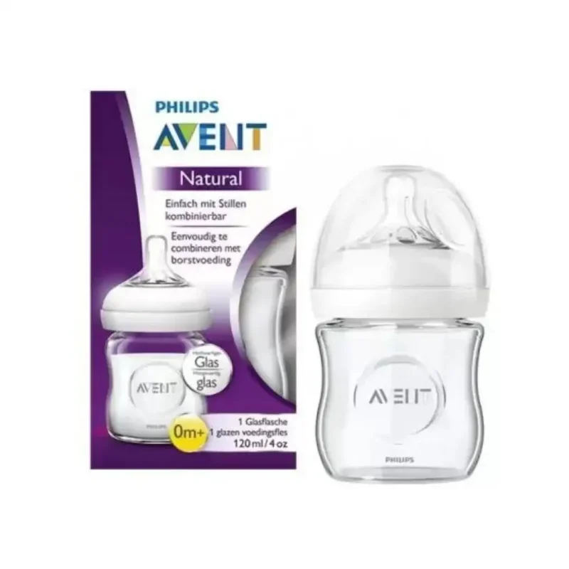 design sans titre 2024 02 16t161740.248 AVENT BIBERON NATURAL EN VERRE 120 ML AVENT