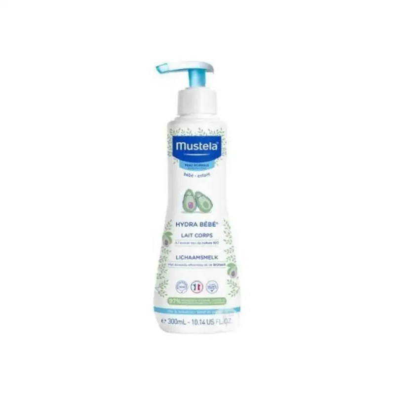 design sans titre 2024 02 29t090715.415 MUSTELA HYDRA-BÉBÉ CORPS 300ML MUSTELA