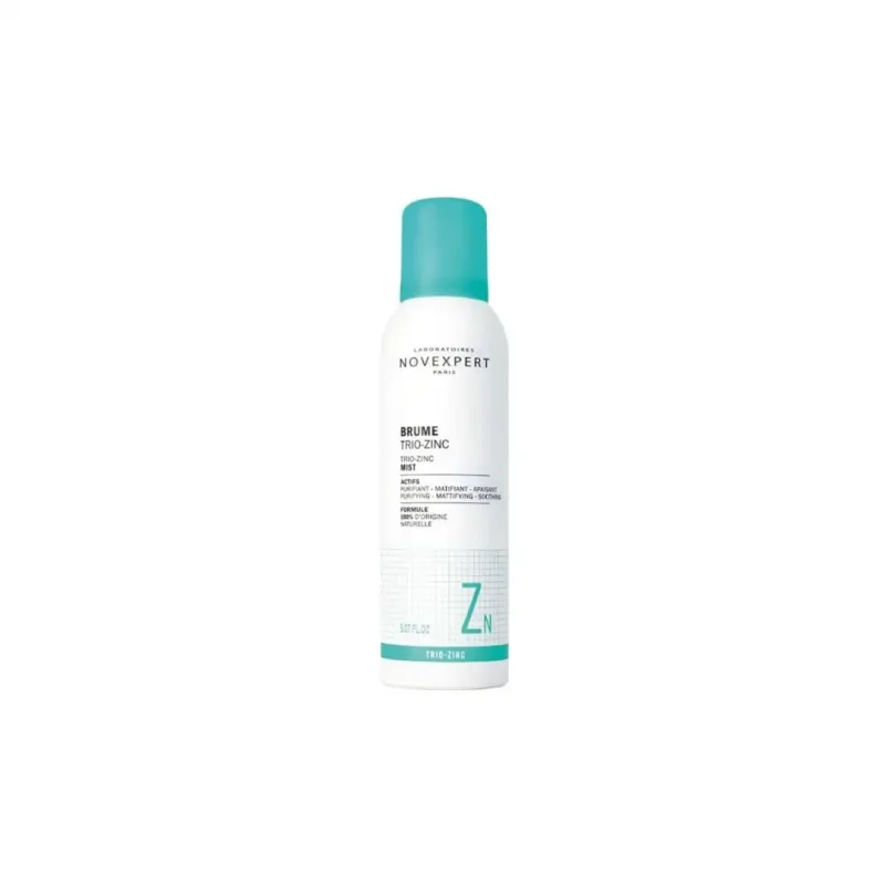 design sans titre 2024 02 29t171940.601 Novexpert Zn Brume Trio-Zinc Purifiante Matifiante Apaisante – 150ml NOVEXPERT