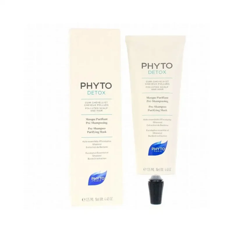 design sans titre 2024 03 05t102948.922 PHYTO PHYTODETOX MASQUE PURIFIANT PRÉ-SHAMPOOING 125ML PHYTO