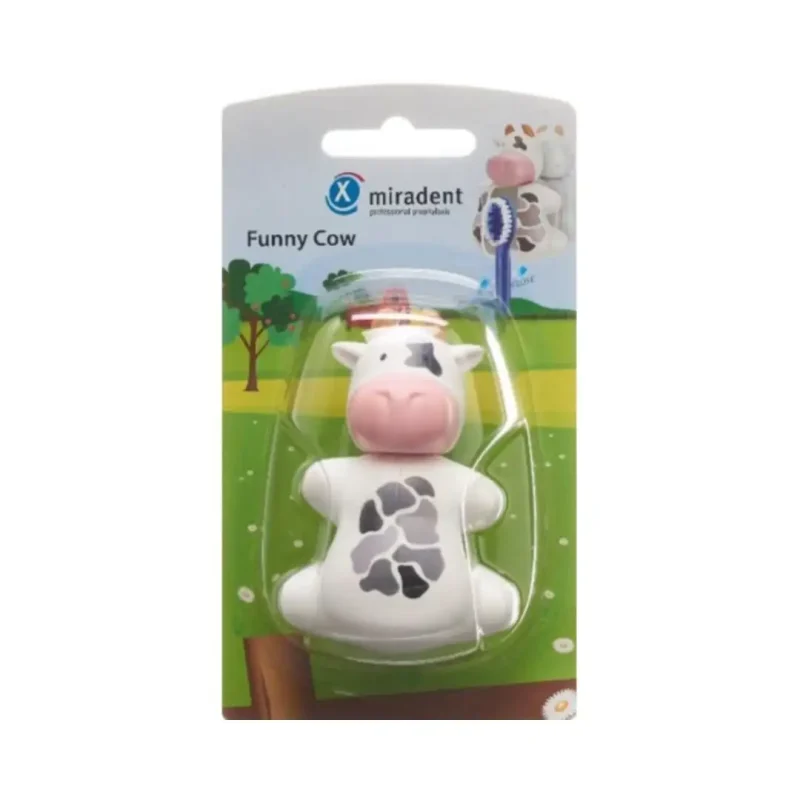 design sans titre 2024 03 05t171954.113 MIRADENT PORTE-BROSSE À  DENTS FUNNY COW MIRADENT