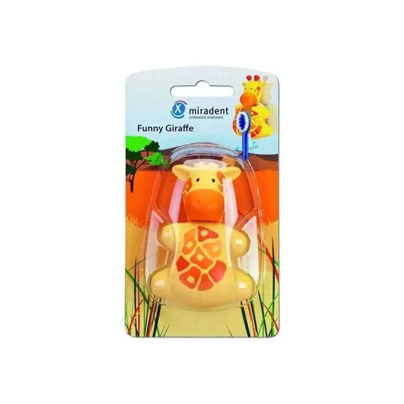 design sans titre 2024 03 05t173558.100 MIRADENT PORTE-BROSSE À  DENTS FUNNY GIRAFFE MIRADENT