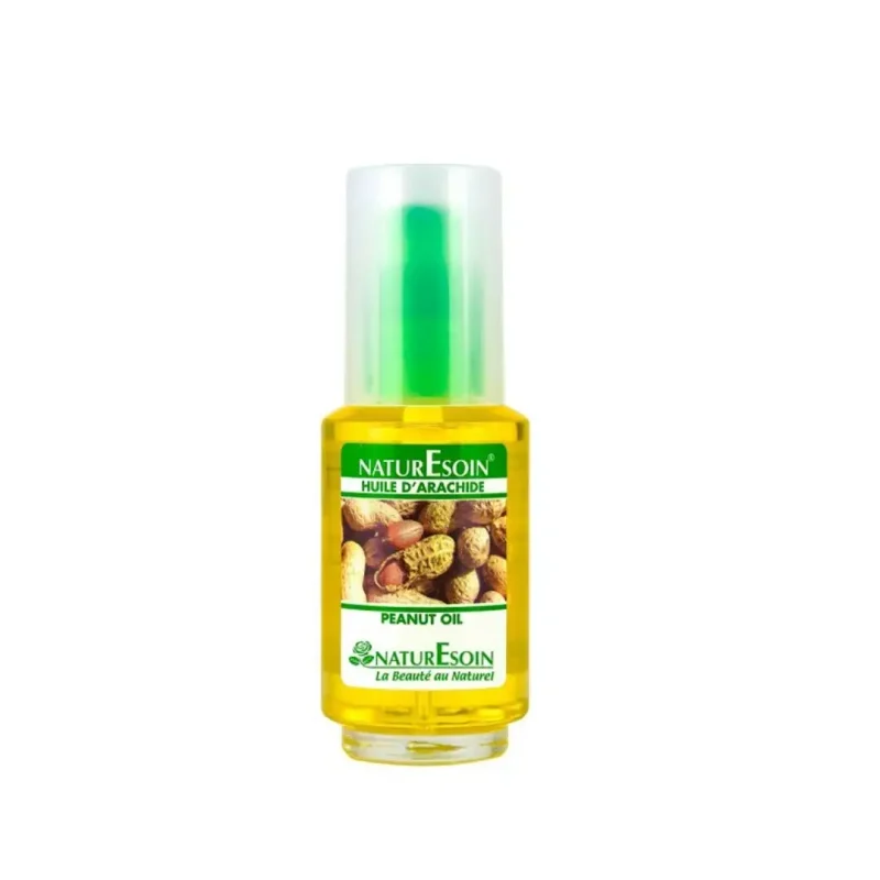 design sans titre 2024 03 08t121037.644 NATURESOIN Huile d’Arachide vierge 50ml NATURESOIN