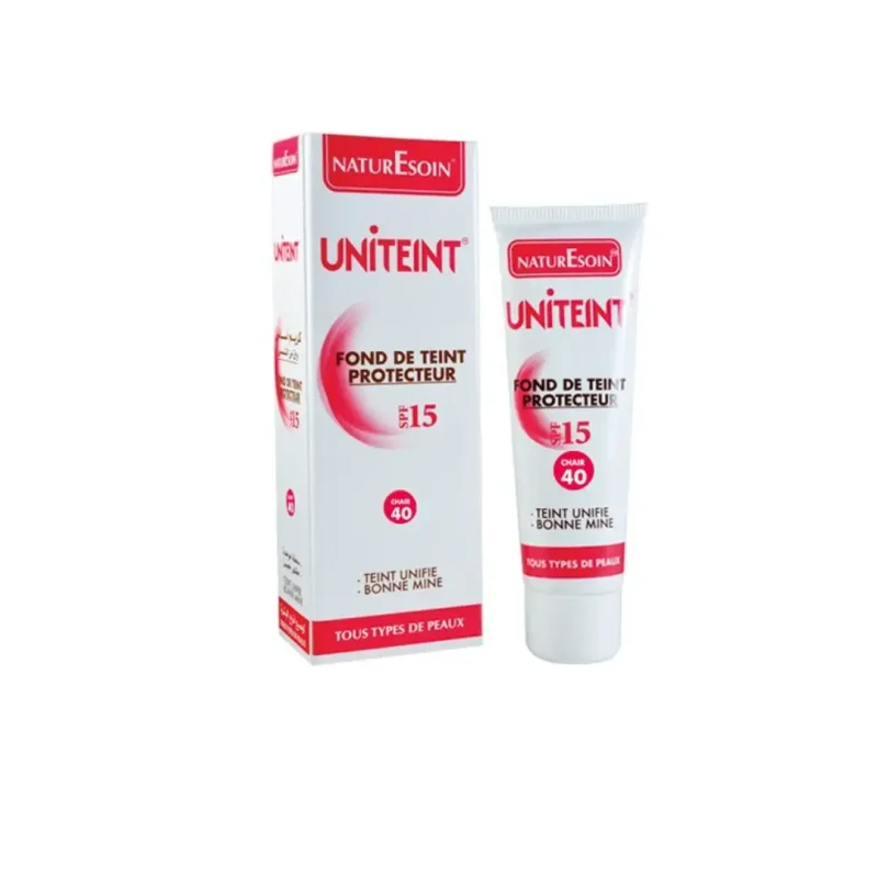 design sans titre 2024 03 12t125033.356 UNITEINT Fond de teint 30ml – Chair n°40 (tube) NATURESOIN