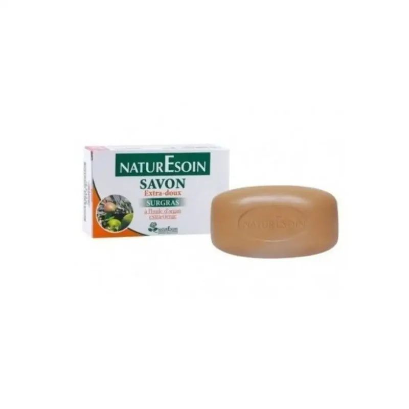 design sans titre 2024 03 13t095501.650 NATURESOIN Savon Extra-Doux 85g -Huile d’Argan NATURESOIN