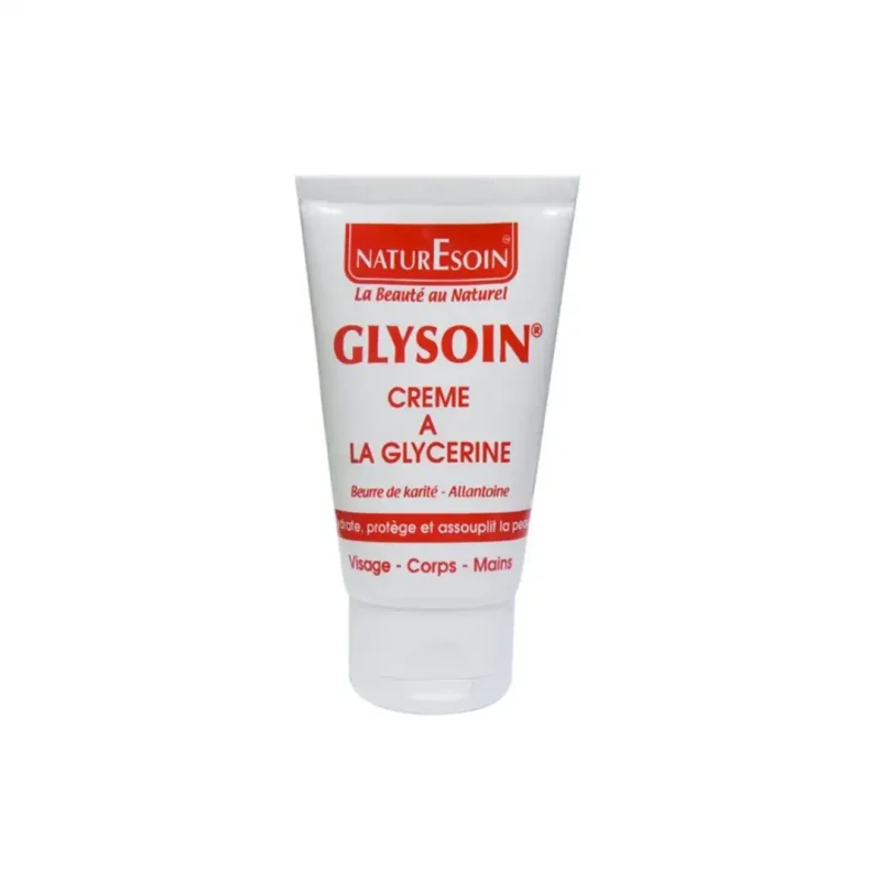 design sans titre 2024 03 13t142120.800 GLYSOIN Crème visage mains et corps à la glycérine50ml NATURESOIN