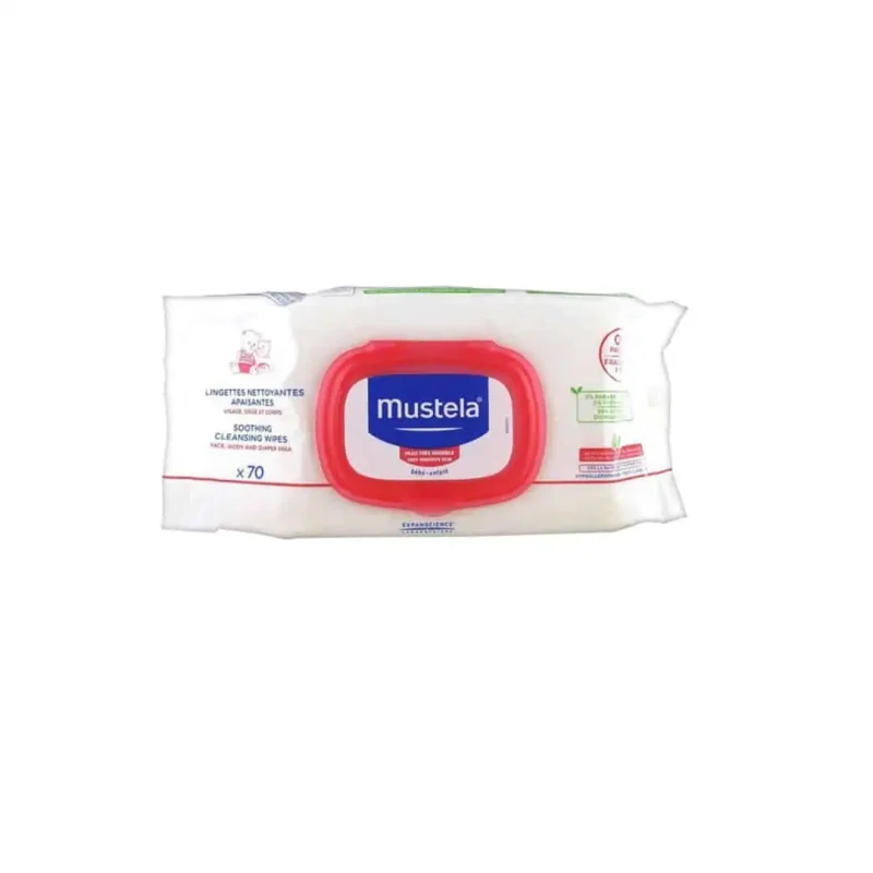 design sans titre 2024 03 29t102000.333 MUSTELA 70 LINGETTES APAISANTES MUSTELA