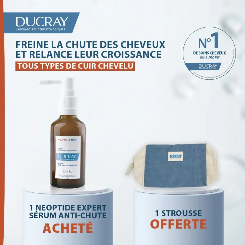 design sans titre 2024 05 15t103709.443 DUCRAY SÉRUM ANTICHUTE & CROISSANCE NEOPTIDE EXPERT 2*50ML DUCRAY