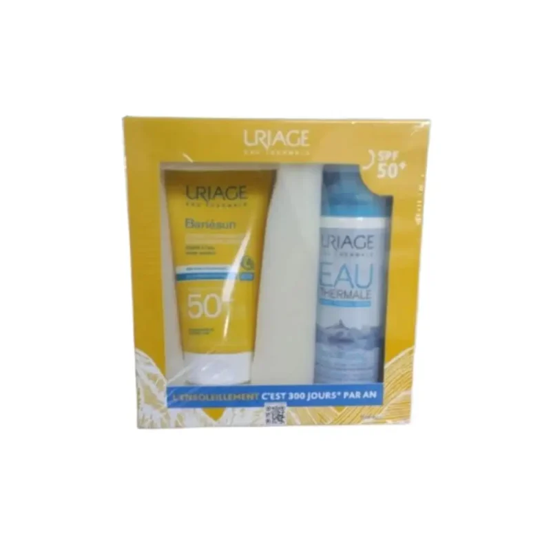 design sans titre 2024 05 16t101657.411 Uriage Bariesun Ecran Crème Spf50 + Eau thermale 50ml OFFERT URIAGE