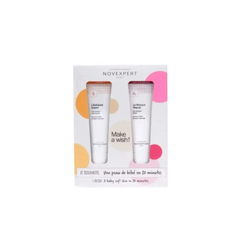 design sans titre 2024 05 16t121613.078 NOVEXPERT COFFRET EXFOLIANT+MASQUE NOVEXPERT