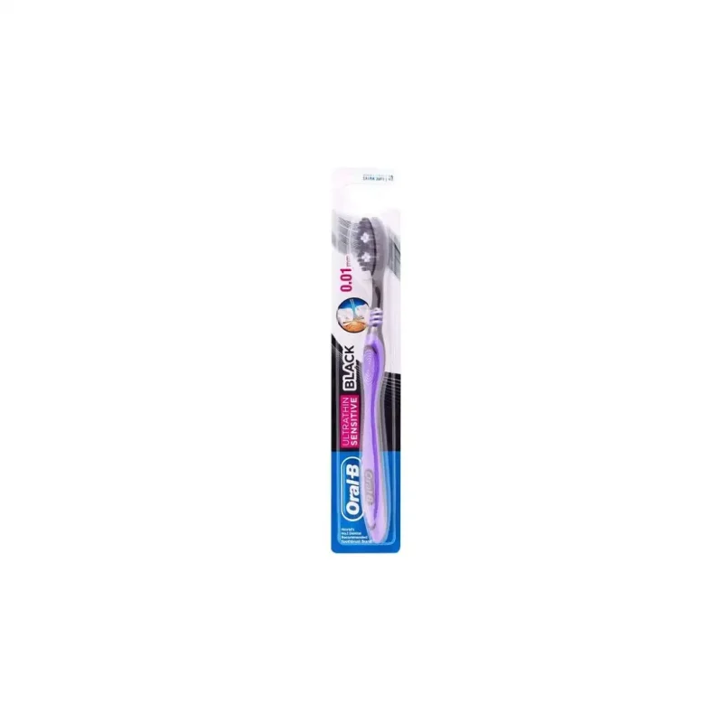 design sans titre 44 1 ORAL-B ULTRATHIN SENSITIVE BROSSE À DENTS NOIR ORAL-B