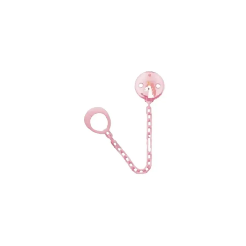 dodie attache sucette chainette rose 1 DODIE ATTACHE-SUCETTE CHAINETTE ROSE DODIE