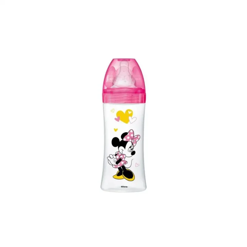 dodie bib ini 330ml minnie rose 6 m tet ronde 3 vit d3 1 DODIE BIBERON INITIATION 330ML MINNIE ROSE +6 M TET RONDE 3 VIT D3 DODIE