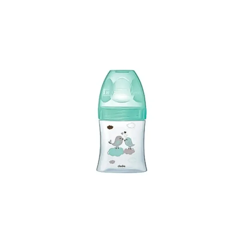 dodie bib ini verre 150ml vert oiseaux 0 6 m tet ronde 3 vit d1 1 DODIE BIBERON INITIATION VERRE 150ML VERT OISEAUX 0-6 M TET RONDE 3 VIT D1 DODIE