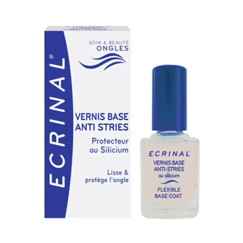 ecrinal vernis base anti stries 10ml nova parapharmacie maroc ECRINAL VERNIS BASE ANTI STRIES 10ML ECRINAL