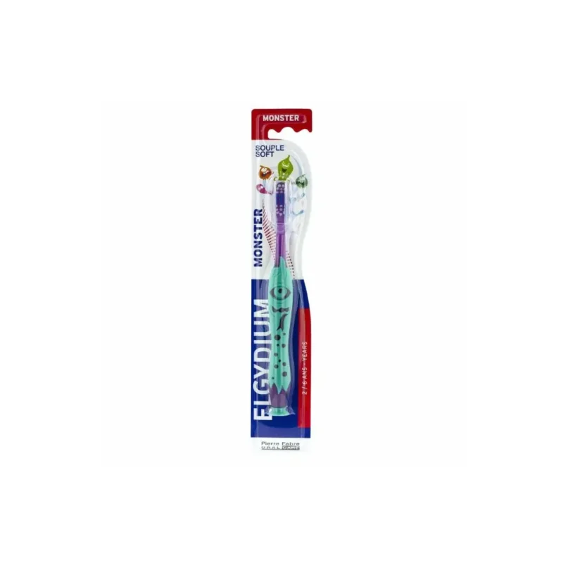 elgydium brosse a dent souplesoft monster 1 ELGYDIUM BROSSE A DENT SOUPLE/SOFT MONSTER ELGYDIUM