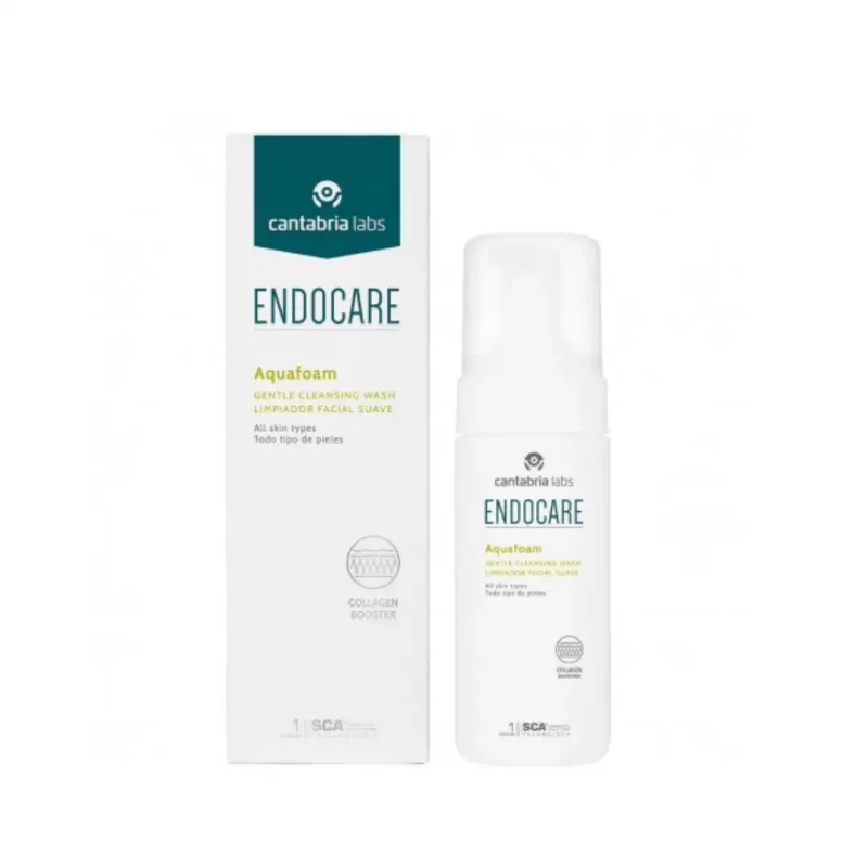 endocare aquafoam mousse micellaire 125 ml 1 ENDOCARE AQUAFOAM MOUSSE MICELLAIRE 125 ML CANTABRIA LABS