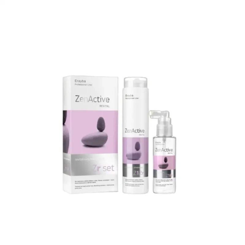 erayba zen active revital treatment anti hair loss zr set shampoo 250ml et spray lotion 100ml 1 ERAYBA ZEN ACTIVE REVITAL TREATMENT ANTI HAIR LOSS ZR SET (Shampoo 250ML et spray lotion 100ML ) ERAYBA