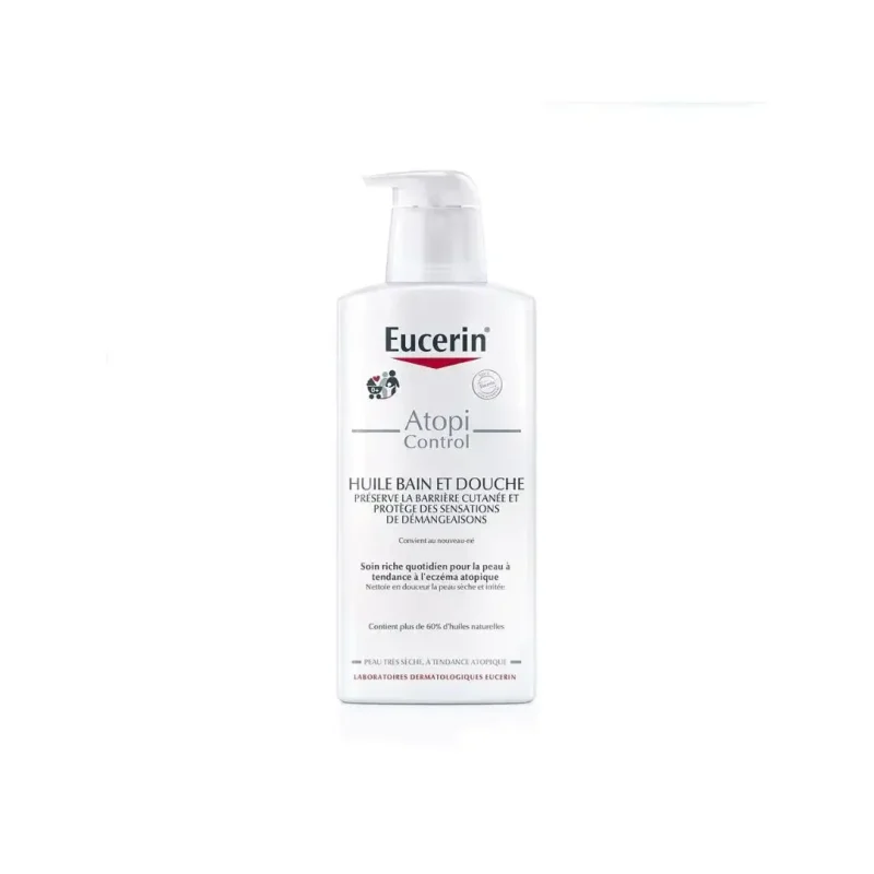 eucerin atopicontrol huile bain et douche 1 EUCERIN ATOPICONTROL HUILE BAIN ET DOUCHE EUCERIN