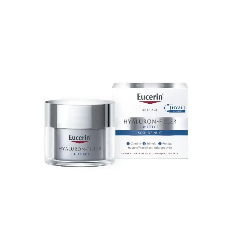 eucerin hyaluron filler 3x effect soin de nuit 50ml 1 EUCERIN HYALURON FILLER NUIT 50ML EUCERIN