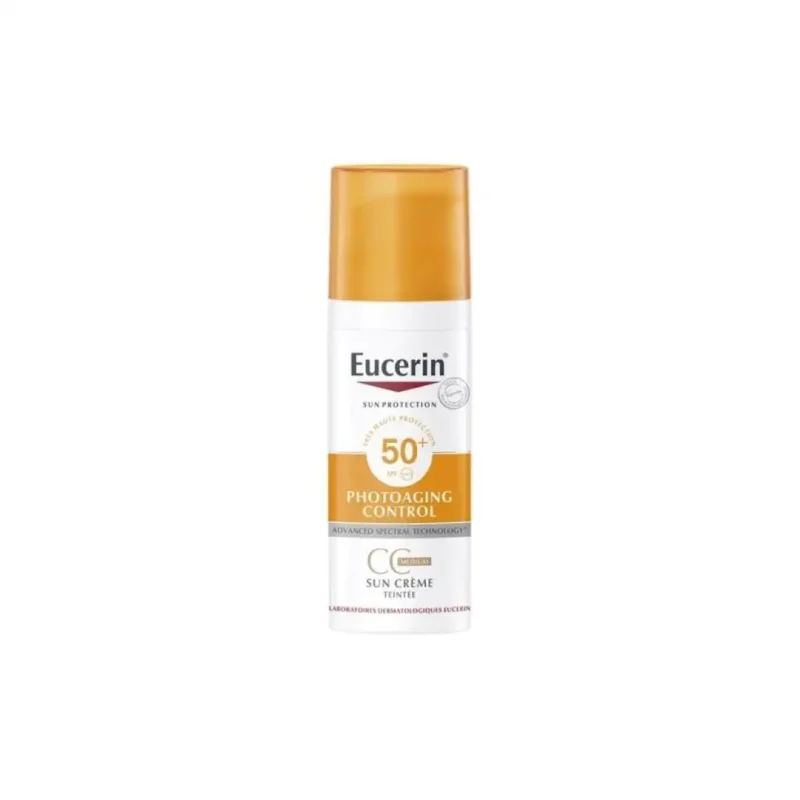 eucerin sun creme visage teintee 50 1 EUCERIN SUN CREME VISAGE TEINTEE 50+ EUCERIN