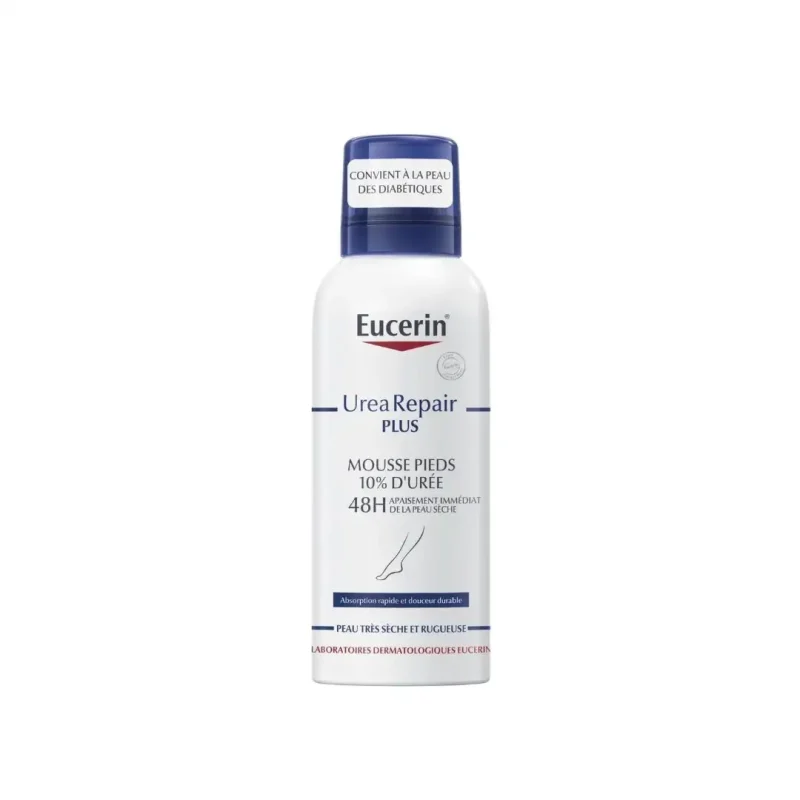 eucerin urearepair plus mousse pieds 10 duree 1 EUCERIN UREAREPAIR PLUS MOUSSE PIEDS 10 % D’URÉE EUCERIN