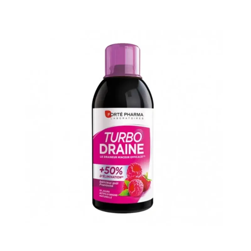 forte pharma turbodraine framboise 500 ml 1 FORTE PHARMA TURBODRAINE FRAMBOISE 500 ML FORTE PHARMA