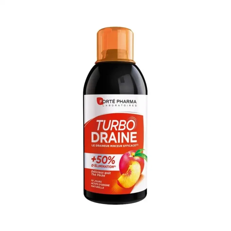 forte pharma turbodraine peche 500ml 1 FORTE PHARMA TURBODRAINE PECHE 500ML FORTE PHARMA