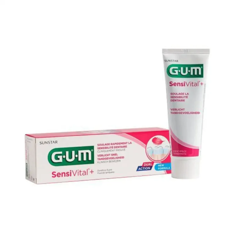 gum dentifrice sensivital plus 75ml 1 GUM DENTIFRICE SENSIVITAL PLUS 75ML GUM