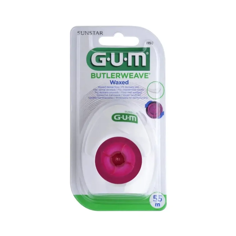 gum fil dentaire cire menthole 1155 1 GUM FIL DENTAIRE CIRE MENTHOLE 1155 GUM