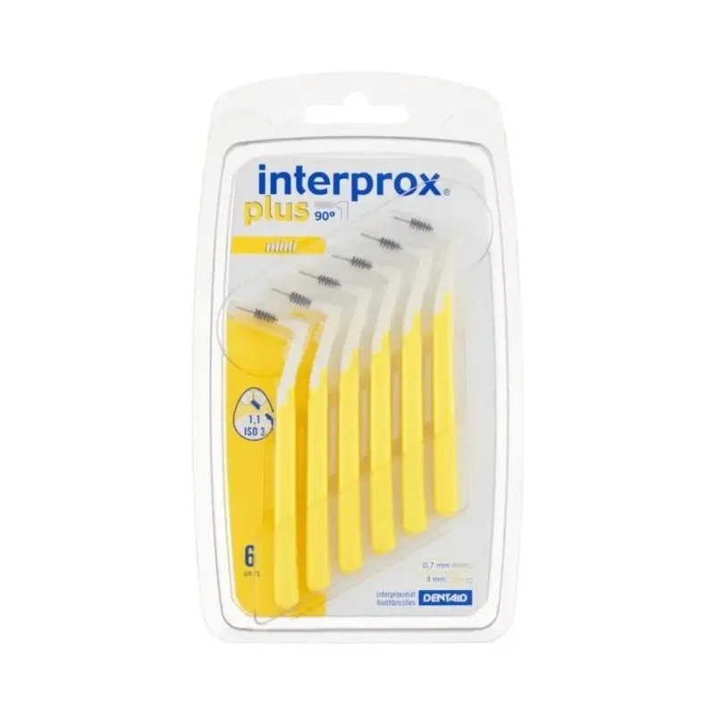 interprox brossette plus 3mini 6 unites 1 INTERPROX BROSSETTE PLUS 3MINI 6 UNITES INTERPROX