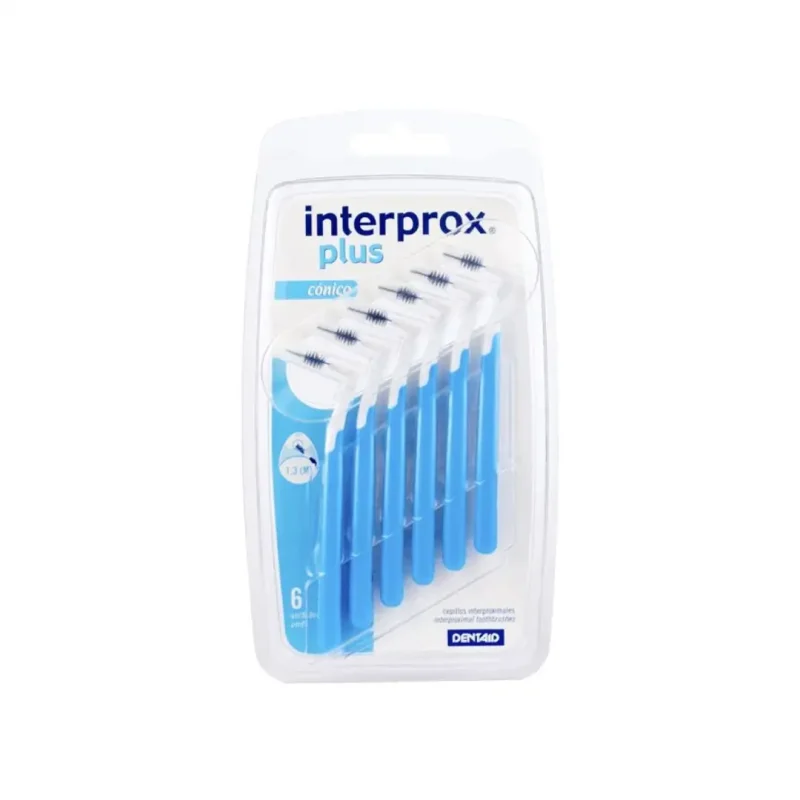 interprox plus conical 6 unites 1 INTERPROX PLUS CONICAL 6 UNITÉS INTERPROX