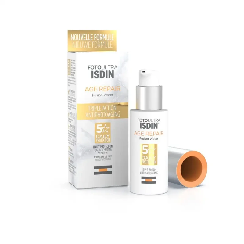 isdin fotoultra anti age repair fusion water spf 50 50ml 1 ISDIN FOTOULTRA ANTI-AGE REPAIR FUSION WATER SPF 50 50ML ISDIN