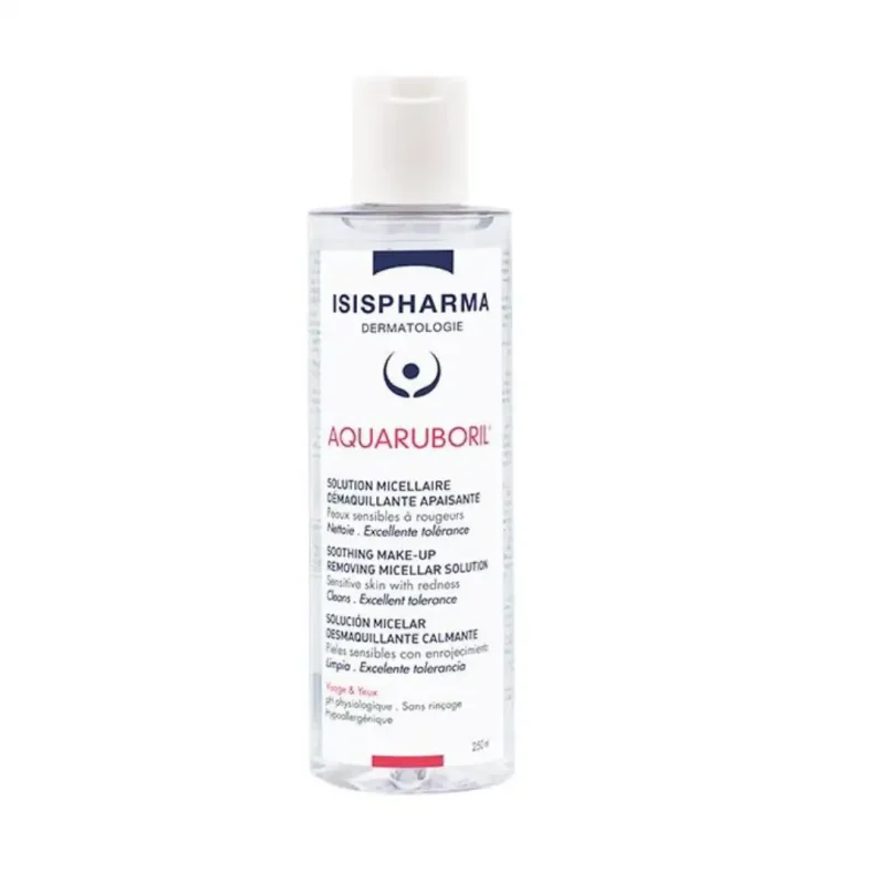 isispharma aquaruboril solution demaquillante 250ml 1 ISISPHARMA AQUARUBORIL SOLUTION DÉMAQUILLANTE 250ML ISISPHARMA