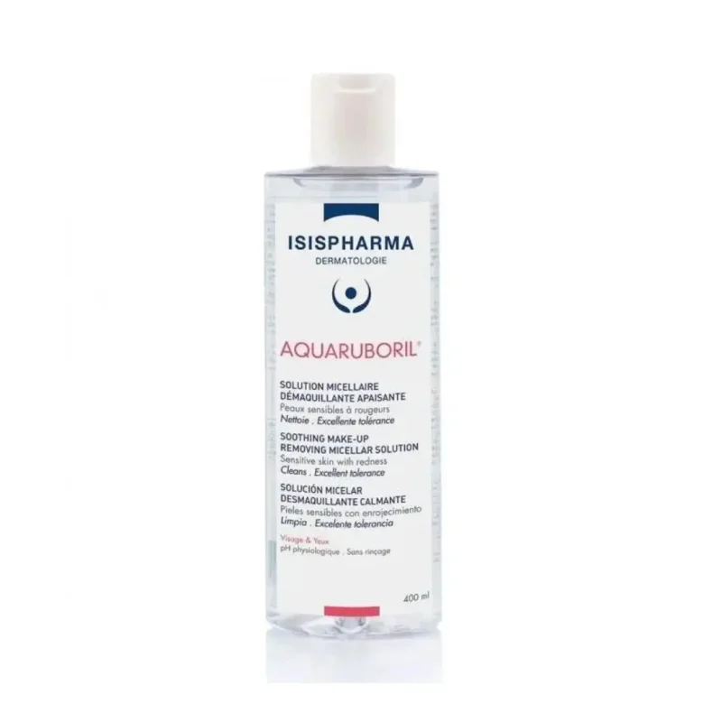 isispharma aquaruboril solution demaquillante 400ml 1 ISISPHARMA AQUARUBORIL SOLUTION DÉMAQUILLANTE 400ML ISISPHARMA